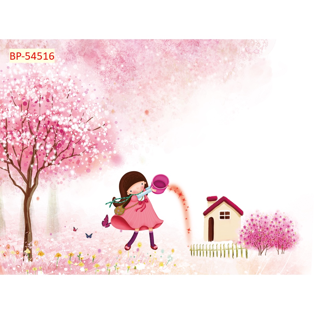 Tranh Dán Tường Phòng Trẻ Em CHỦ ĐỀ HOẠT HÌNH DẼ THƯƠNG không phai màu