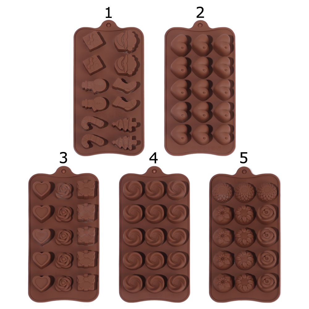 Khuôn Silicone Làm Bánh Kẹo DIY Hình Chữ Cái Trang Trí Cho Nhà Bếp