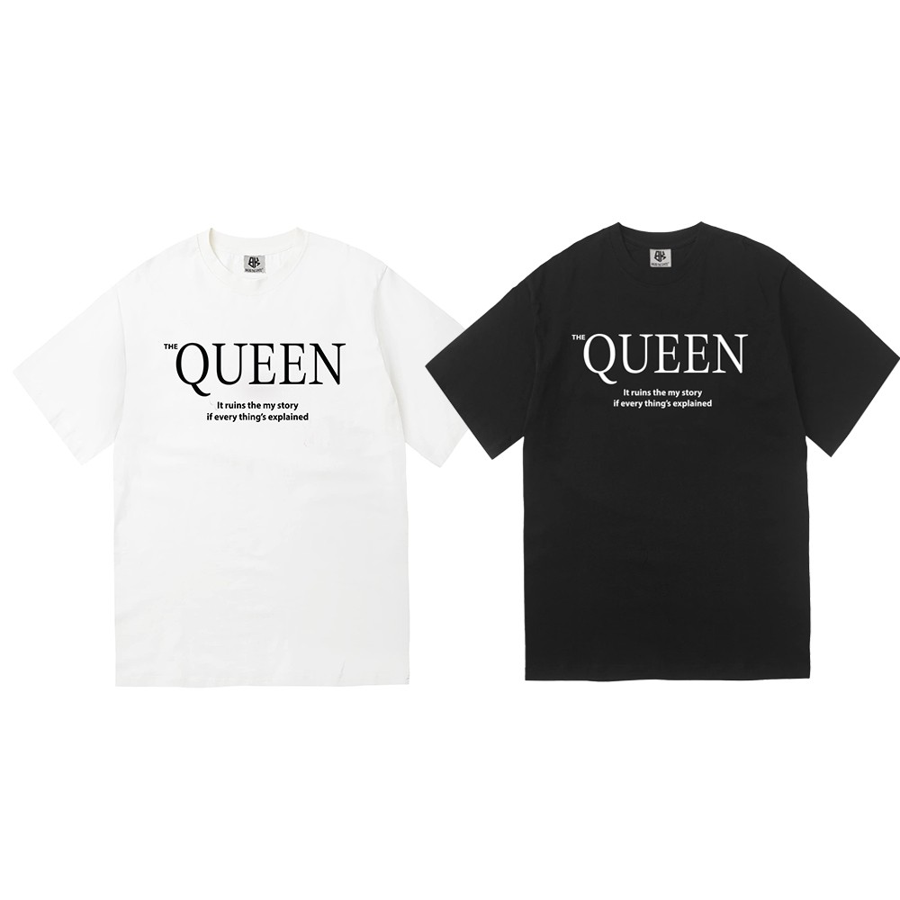 TSHIRT THE QUEEN 100% COTTON 240GSM