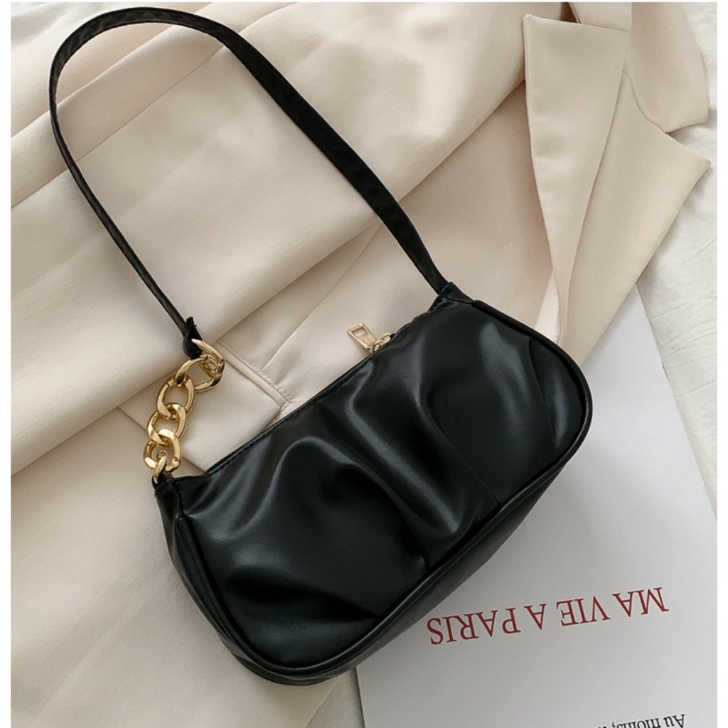 Túi Kẹp Nách Linh Store Túi Xách Nữ Đeo Chéo Đeo Vai Da Pu Mini Phong Cách Thời Trang Hàn Quốc - LS10