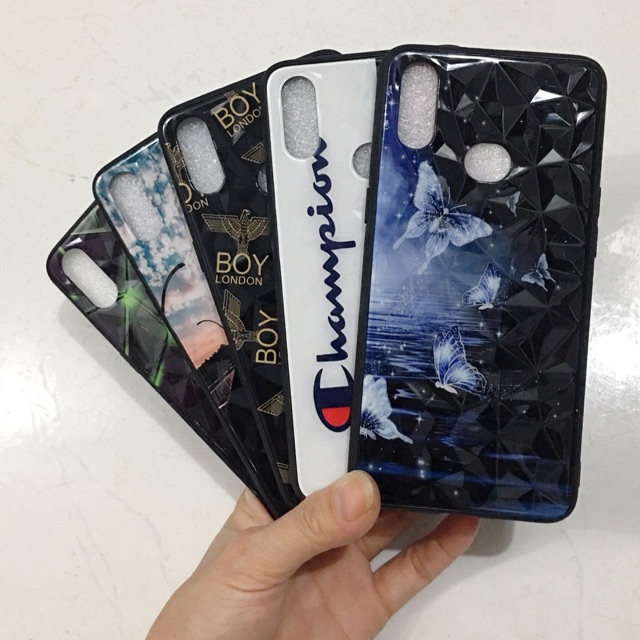 Ốp lưng Vân đá kim cương Sam sung A10s Cực Chất