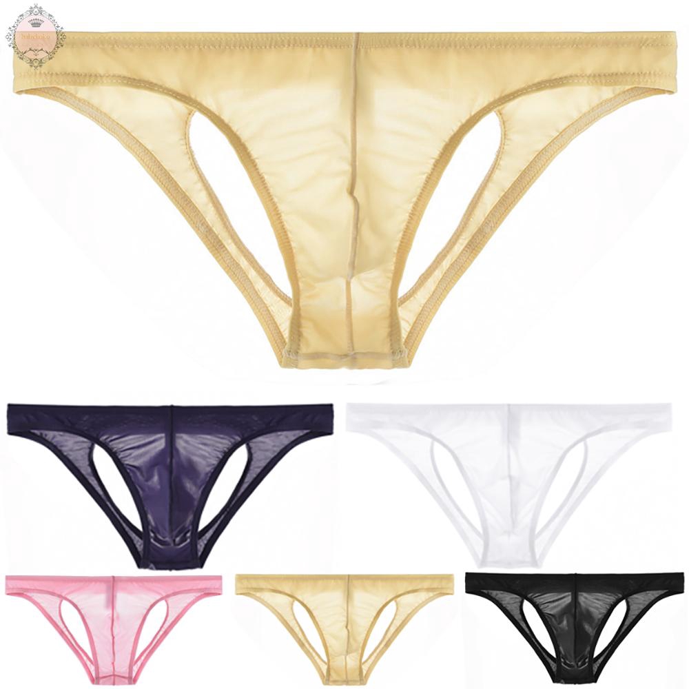 Underpants Soft G-String Men's Low Rise Seamless Breathable Shorts Knickers Thong Comfortable Lingerie Fashion
