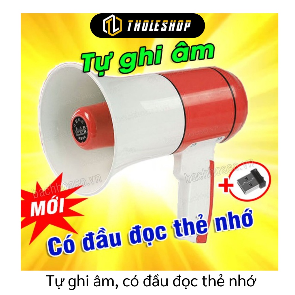 Loa Phóng Thanh - Loa Phóng Thanh Cầm Tay Đọc Quảng Cáo, Thông Báo, Chịu Lực Tốt 5792