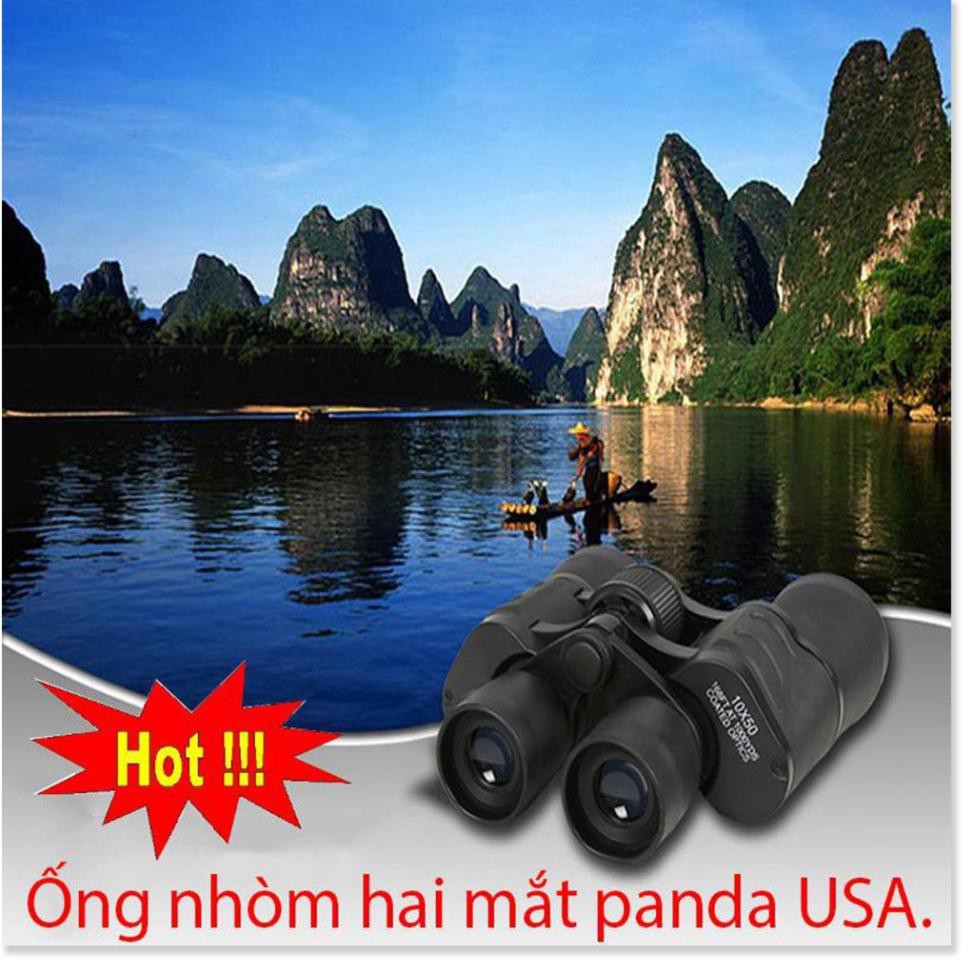 Ống nhòm PANDA (Binnocular) 2 mắt du lịch ngắm cảnh  Freeship bảo hành uy tín