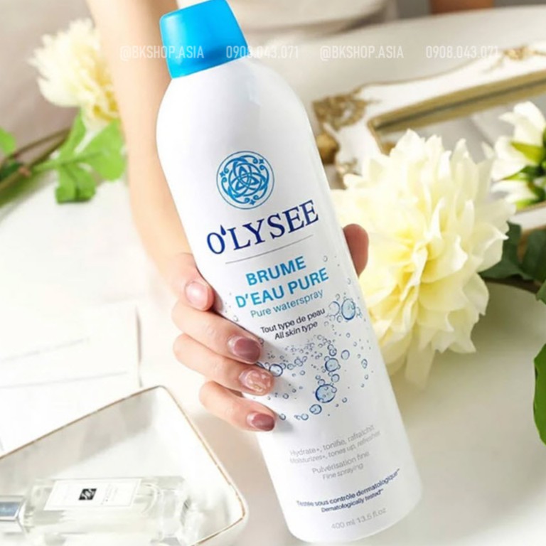 Xịt khoáng cấp ẩm O'lysee 150ml - size nhỏ