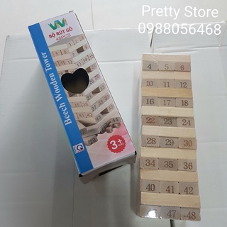 Rút gỗ số size lớn 48 thanh gỗ đẹp