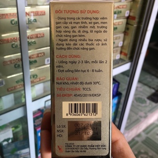 GIẢI ĐỘC GAN VIỆT ĐỨC -CÀ GAI LEO