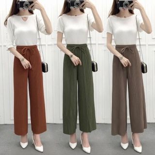 Quần xếp li ống rộng Quảng Châu