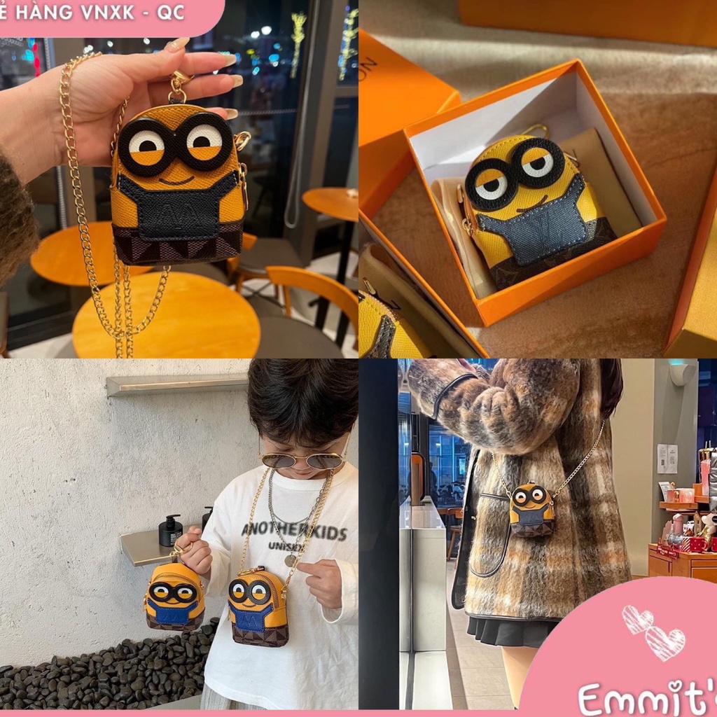TÚI MINION FULL HỘP CHO BÉ VÀ MẸ ĐỀU DÙNG ĐƯỢC - HÀNG QUẢNG CHÂU GIÁ RẺ