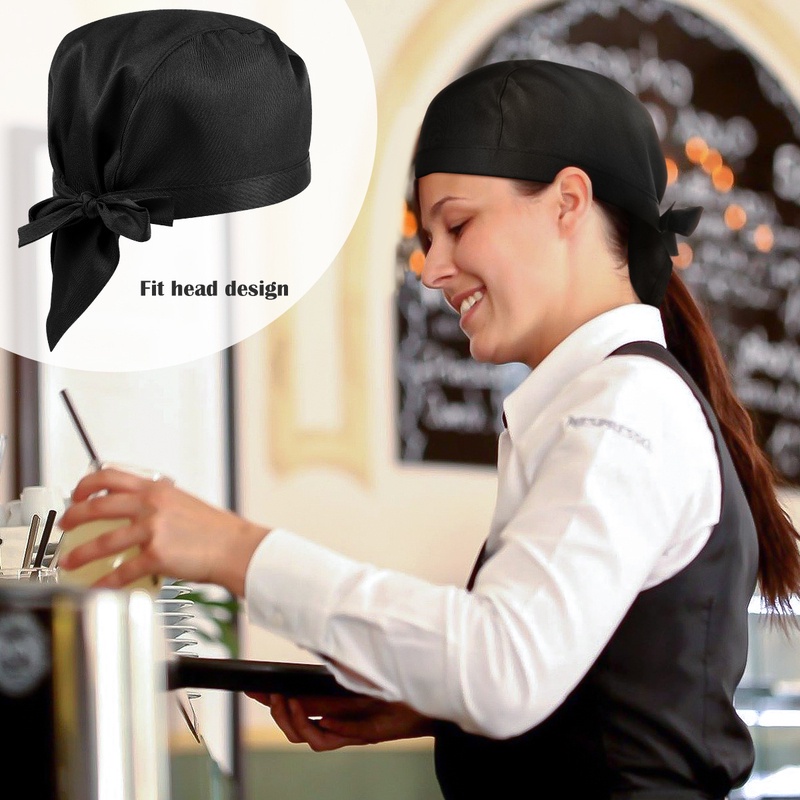 Nón đầu bếp màu đen phong cách cướp biển độc đáo