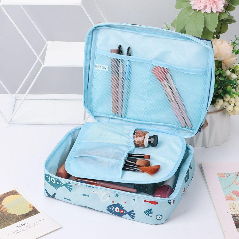 Túi Đựng Đồ Trang Điểm Sức Chứa Lớn Đa Năng Cho Nữ Ốp