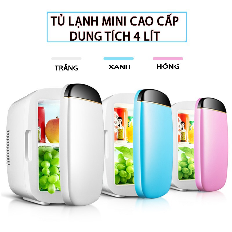 [SIÊU KHUYẾN MÃI] TẶNG BỘ CHUYỂN ĐỔI NGUỒN Tủ lạnh, tủ mát mini  dùng cả trong nhà, trên oto, xe hơi