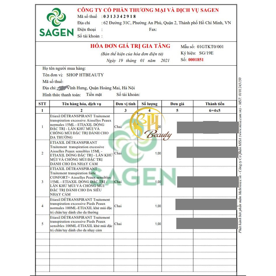 Lăn Khử Mùi Mồ Hôi Chân Cho Da Thường - Etiaxil