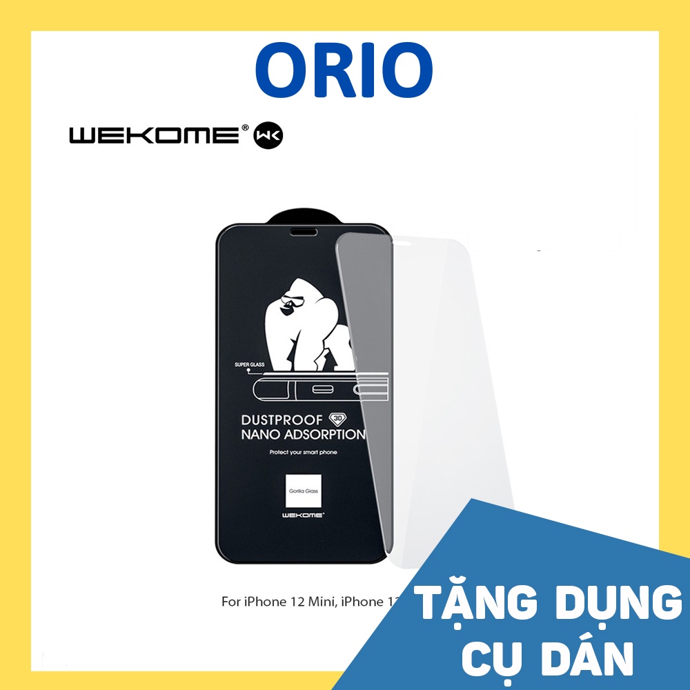 Cường lực iphone KingKong 3D tràn viền màn hình 9H cho 12 /12 Pro /12 Pro Max - miếng dán Iphone - ORIO - [K-Z]