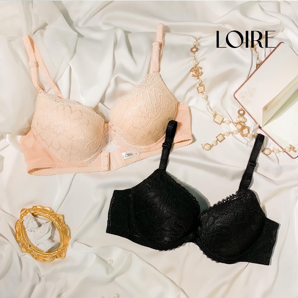 Áo Lót Ren Có Gọng Đệm Dày Nâng Đẩy Loirechic BRC75