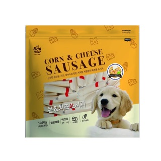 Xúc xích phô mai bắp bowwow cho chó