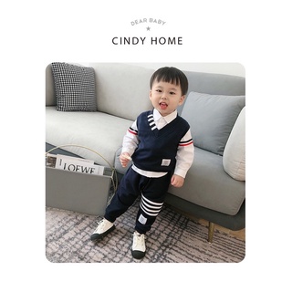 sét bộ công tử dài tay thu đông cho bé( 8-22kg)