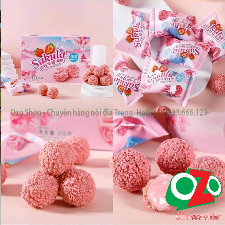 [ Hàng sẵn] Socola oreo nhân chảy 3 lớp HOT Tiktok- 1 hộp 30 viên