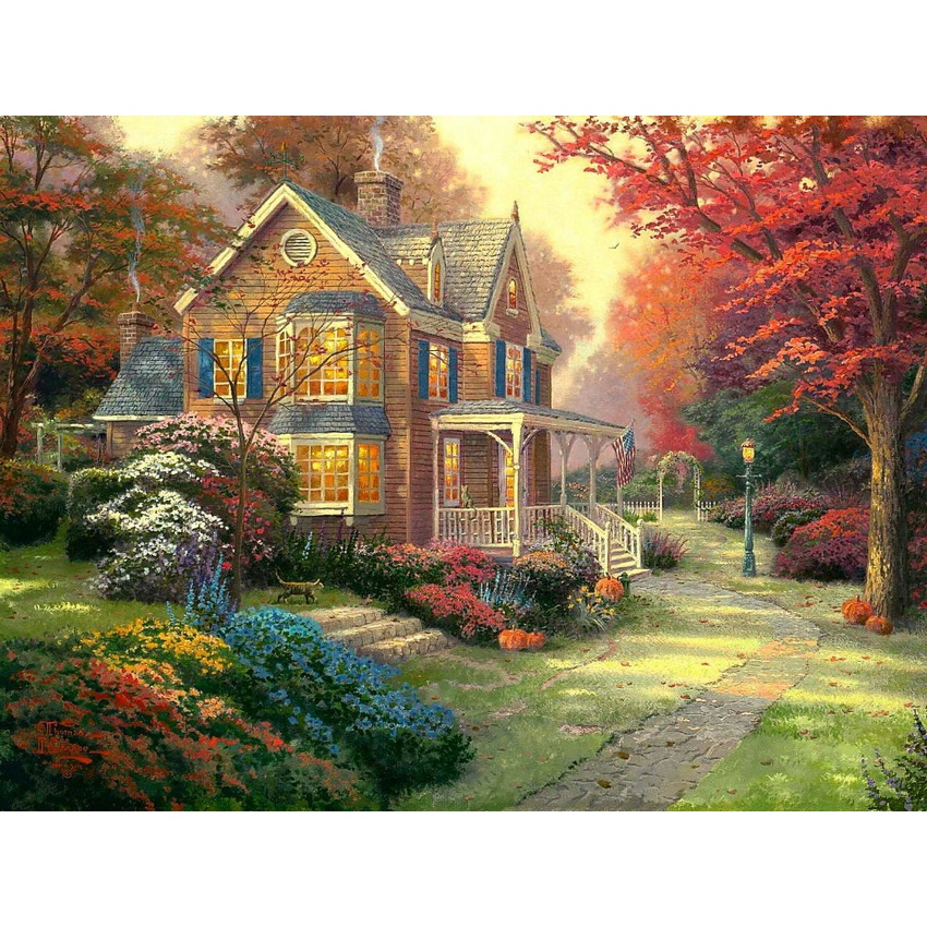 Bộ Tranh Đính Đá 5D Toàn Diện Họa Tiết Độc Đáo DIY