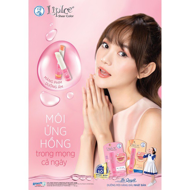 Son dưỡng có màu Lipice Sheer Color Moist Shield