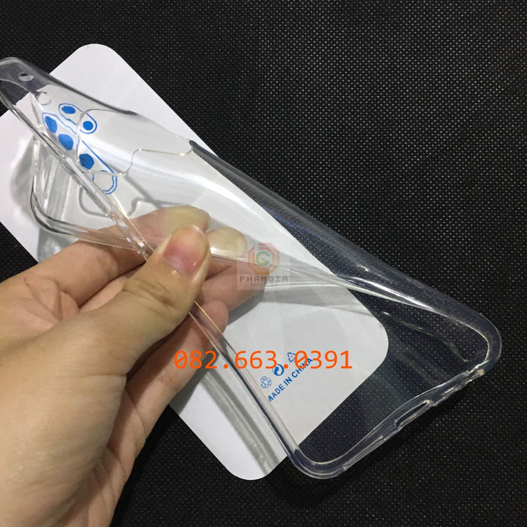 Ốp lưng Xiaomi Redmi 9 dẻo trong bảo vệ cam bền đẹp