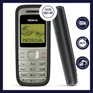 Điện thoại nokia 1200 chính hãng zin + bảo hành 12 tháng