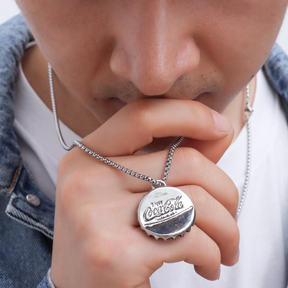 Vòng cổ Mặt Nắp Chai Nước Ngọt SUSANS Thời Trang