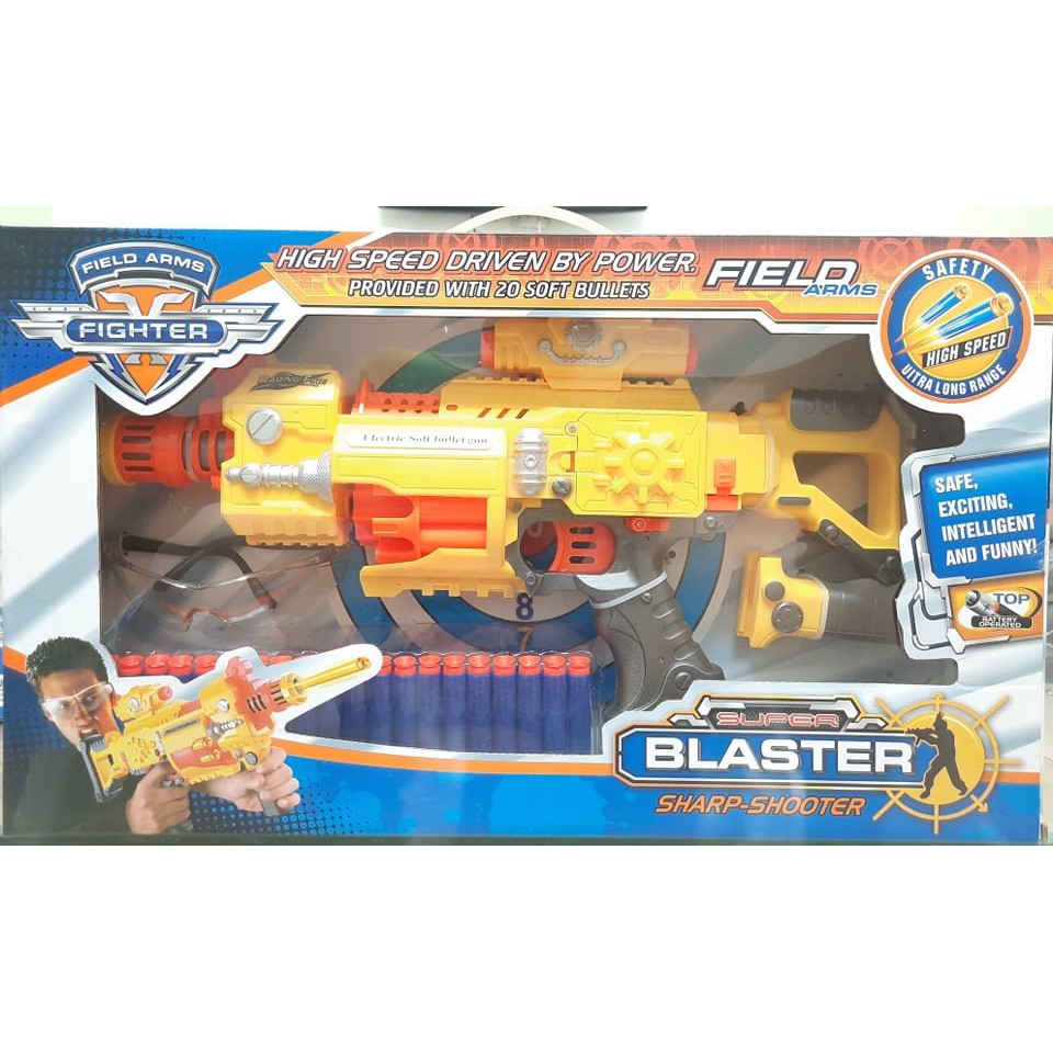 Đồ Chơi Blaster Storm Cỡ Lớn Vận Động Ngoài Trời Kiểu Nerf Cao Cấp