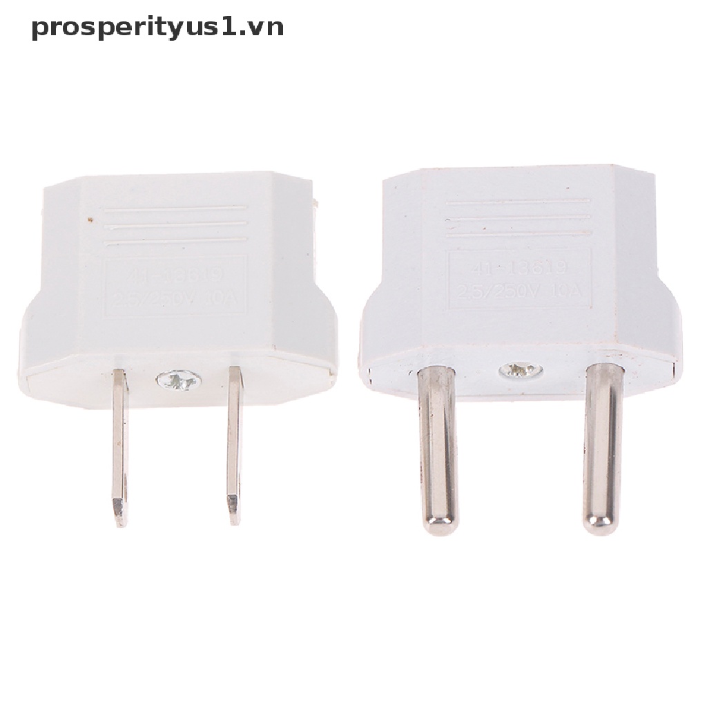 Set 1 / 4 Phích Cắm Chuyển Đổi usa eu Sang us Sang eu Chuyên Nghiệp