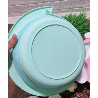 Chậu Rửa Mặt Gấp Gọn Cho Bé Hình Cá Heo