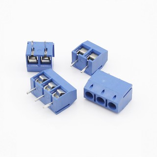 5 Terminal KF301 5.08mm xanh dương 3P/2P, Cổng Kết Nối Terminal KF301 5.08mm Xanh Dương 3P/2P
