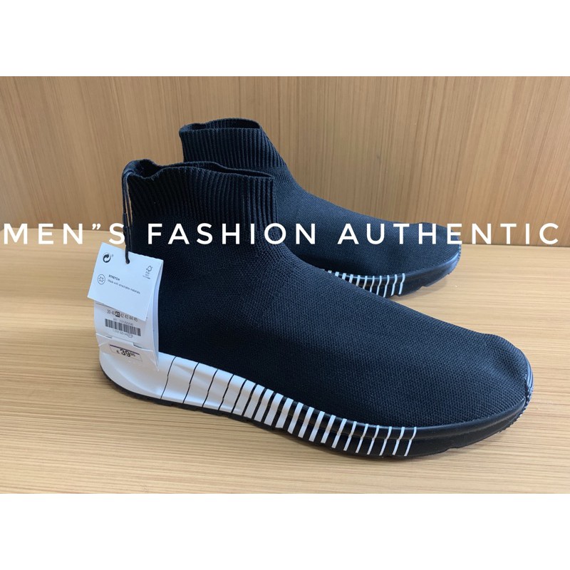 Giày thể thao Zara authentic KNIT FABRIC HIGH-TOP size 39-40-41-42