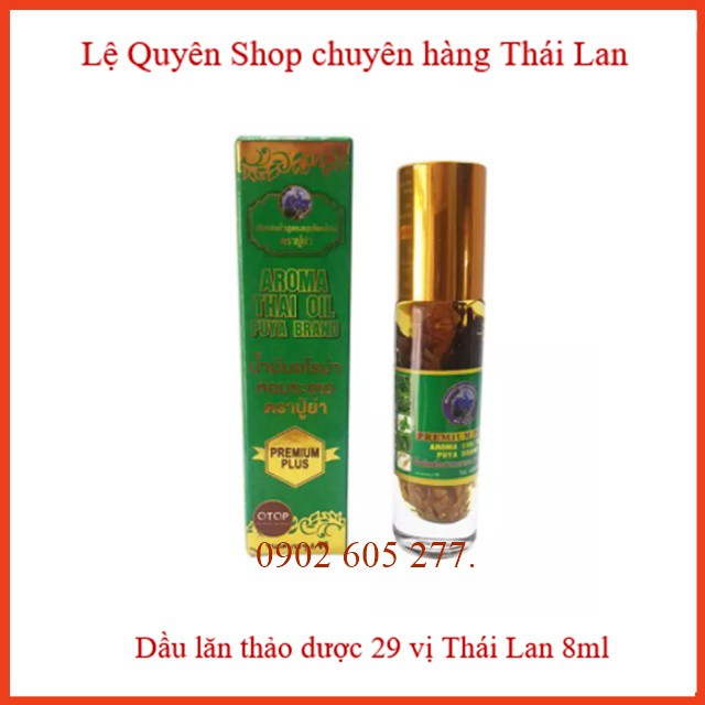 [Combo]6 Dầu lăn thảo dược 29 vị Thái Lan 8ml