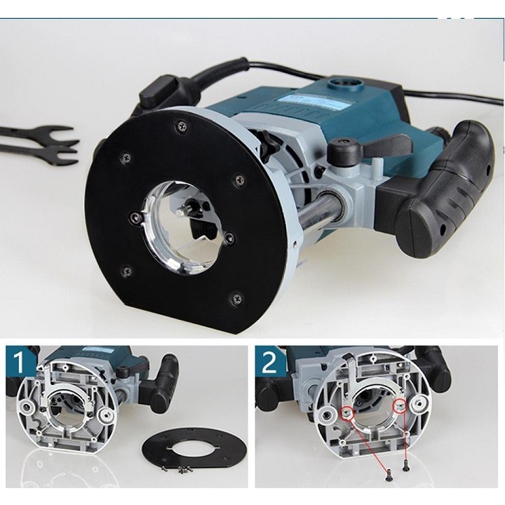 Máy phay gỗ-tấm gá máy pha chế máy phay bàn 127 - hợp kim nhôm, gia công CNC chính xác, đảm bảo chất lượng cao