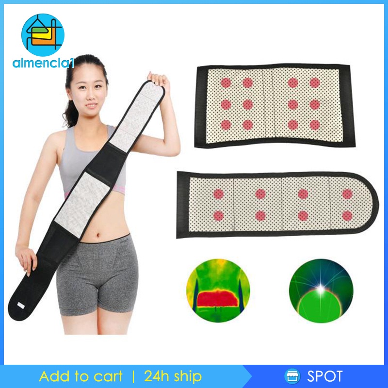 Đai quấn thắt lưng tự làm nóng chăm sóc vùng lưng liệu pháp từ tính điều chỉnh được kích thước tùy chọn