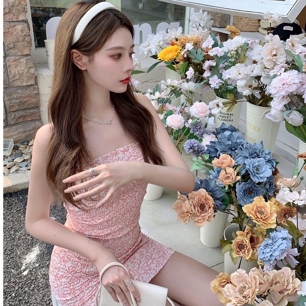 Mới Đầm Ren Hoa Dáng Ôm Gợi Cảm Cho Nữ