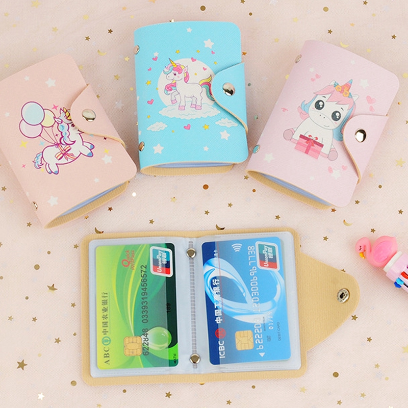 Ví đựng thẻ ngân Hàn Quốc dung tích lớn họa tiết chấm bi | BigBuy360 - bigbuy360.vn