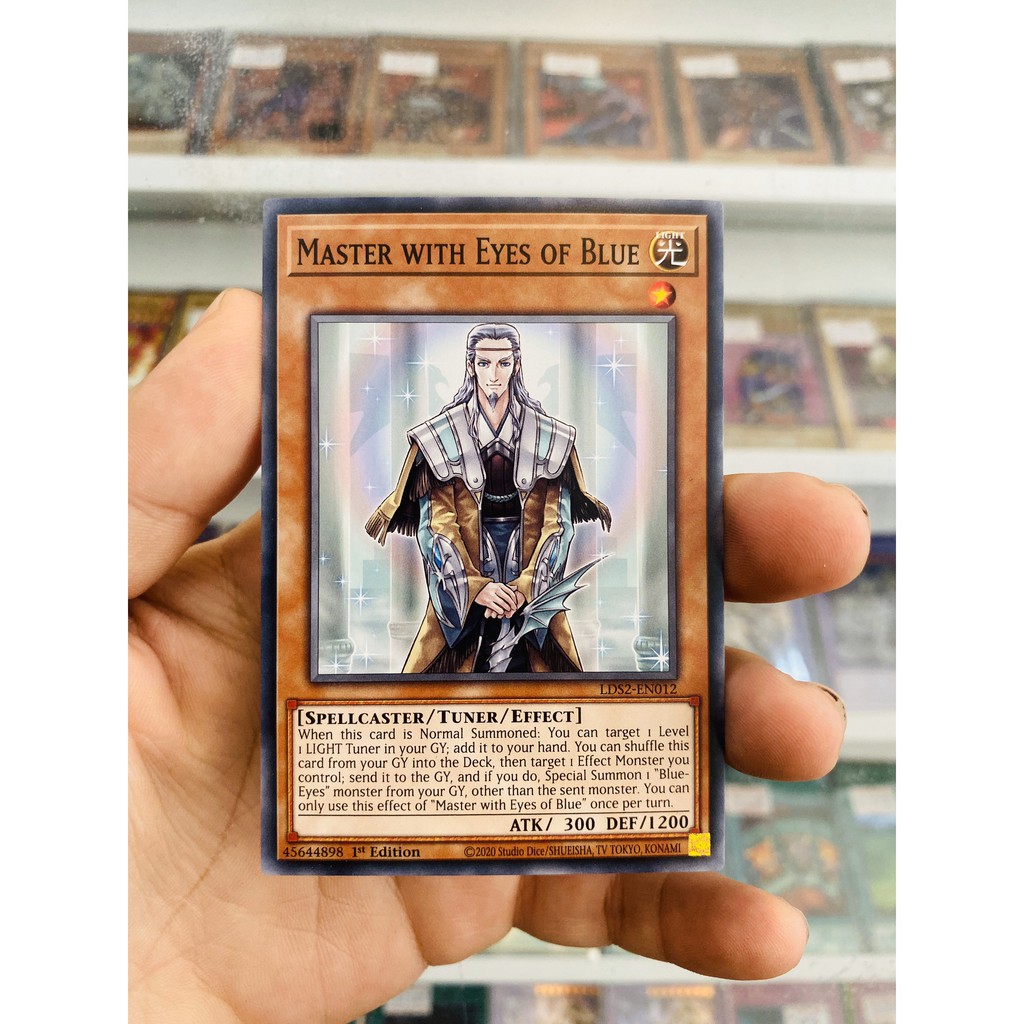 Thẻ Bài YugiOh! Mã LDS2-EN012 - Master with Eyes of Blue - Common - 1st Edition