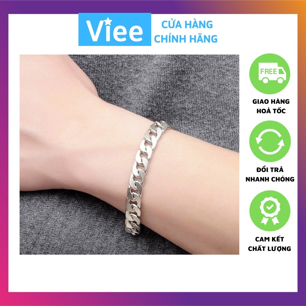 Lắc tay nam inox kiểu lặc không gỉ hàn quốc
