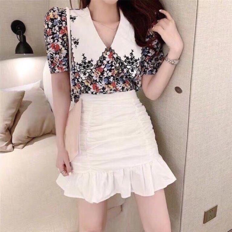 CHÂN VÁY ĐUÔI CÁ NHÚN BÈO HÌNH THẬT / ĐỦ MÀU có quần trong nhé khách em [Hàng Siêu Cấp] | BigBuy360 - bigbuy360.vn