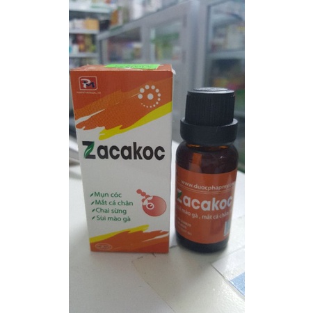 ZACAKOC mụn cóc- mụn cơm- nốt ruồi- sùi mào gà