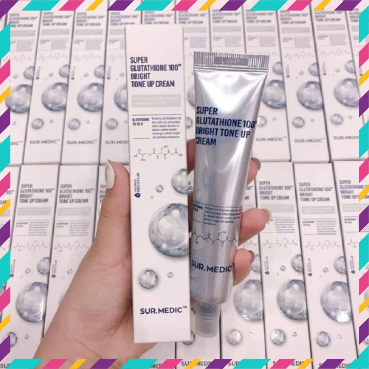 Kem Dưỡng Da Siêu Trắng SUR MEDIC Glutathione 100TM Bright Tone Up Cream - 40ml [ Auth Hàn Quốc ] | BigBuy360 - bigbuy360.vn
