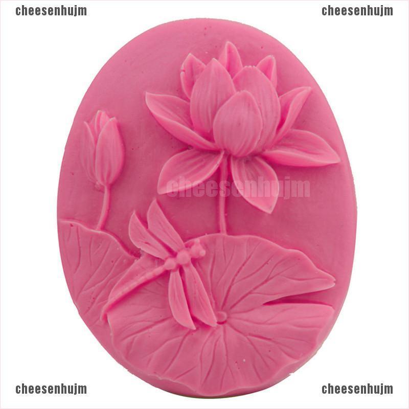 Khuôn Làm Bánh Kẹo / Xà Phòng Hình Hoa Sen Handmade