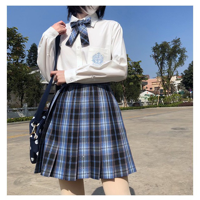 [Sẵn & Order] [Chính hãng] [Bảo Ni Bối Cách] Chân váy đồng phục Seifuku/JK - Chức Mộng Lưu Tinh | BigBuy360 - bigbuy360.vn