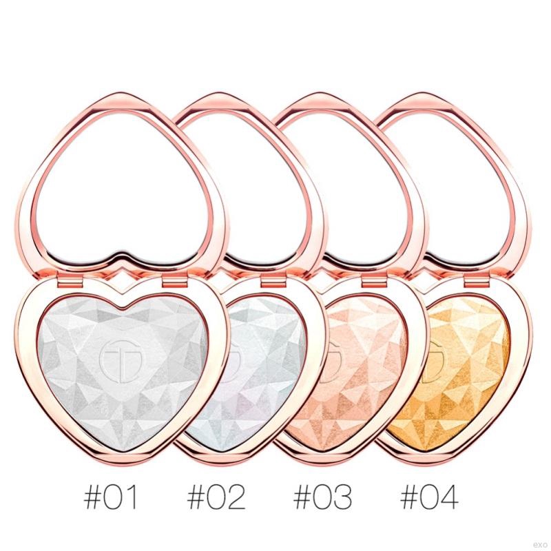 [Hàng mới về] Phấn bắt sáng thương hiệu O.TWO.O với thiết kế vỏ hình trái tim dễ thương | BigBuy360 - bigbuy360.vn