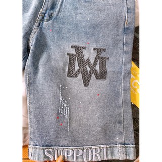 Quần jeans short nam có size