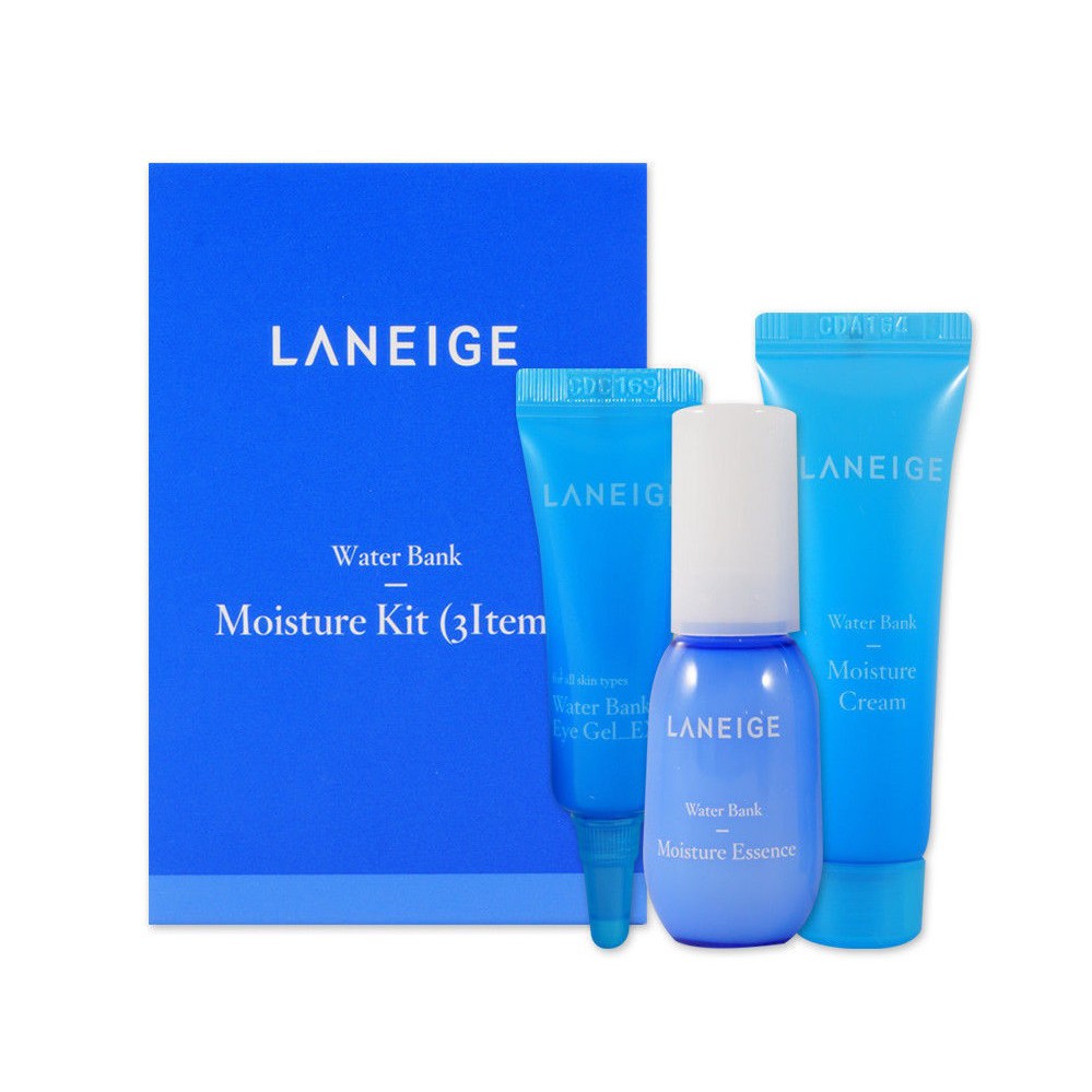 Set 3 món LANEIGE Water Bank Moisture + Hydro Kit