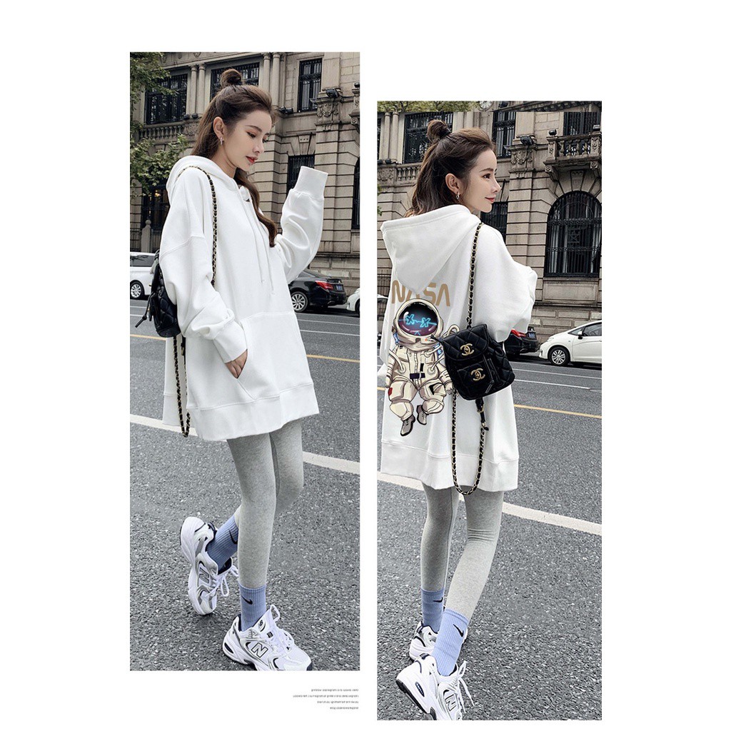 Áo Hoddie và Sweater Nỉ Bông Nam Nữ In Hình NASA