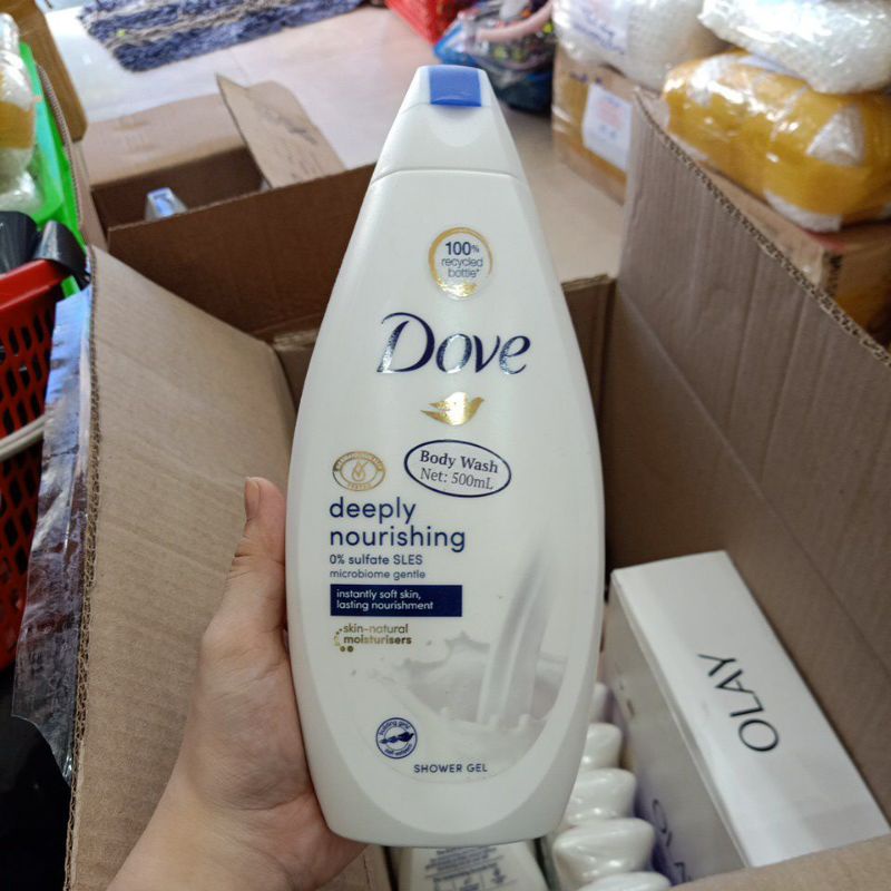 Sữa Tắm Dove Deeply Nourishing (500ml) của Đức