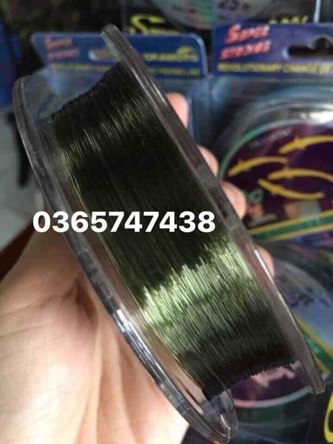 Cước 4 con cá sợi tàng hình siêu dai